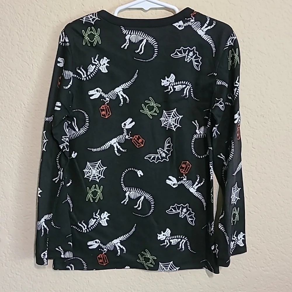 NWOT The Children's Place Dinosaur Skeleton Tee
